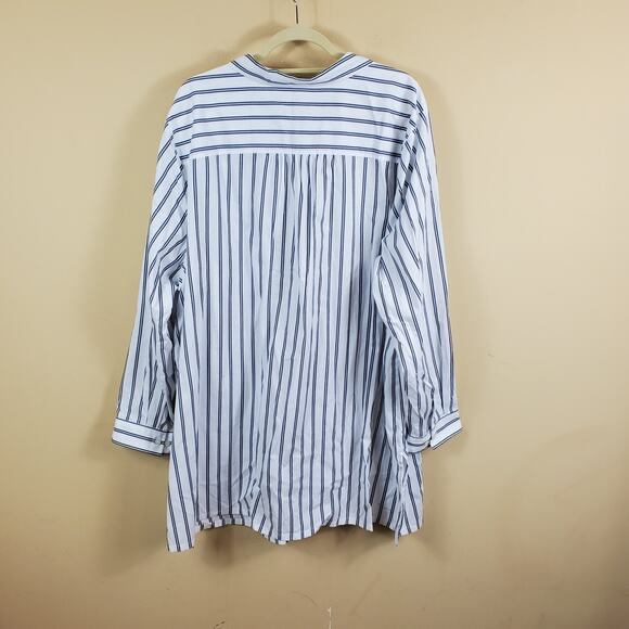 ROAMAN'S Striped Kate Tunic Big Shirt Size 30W - Picture 8 of 12